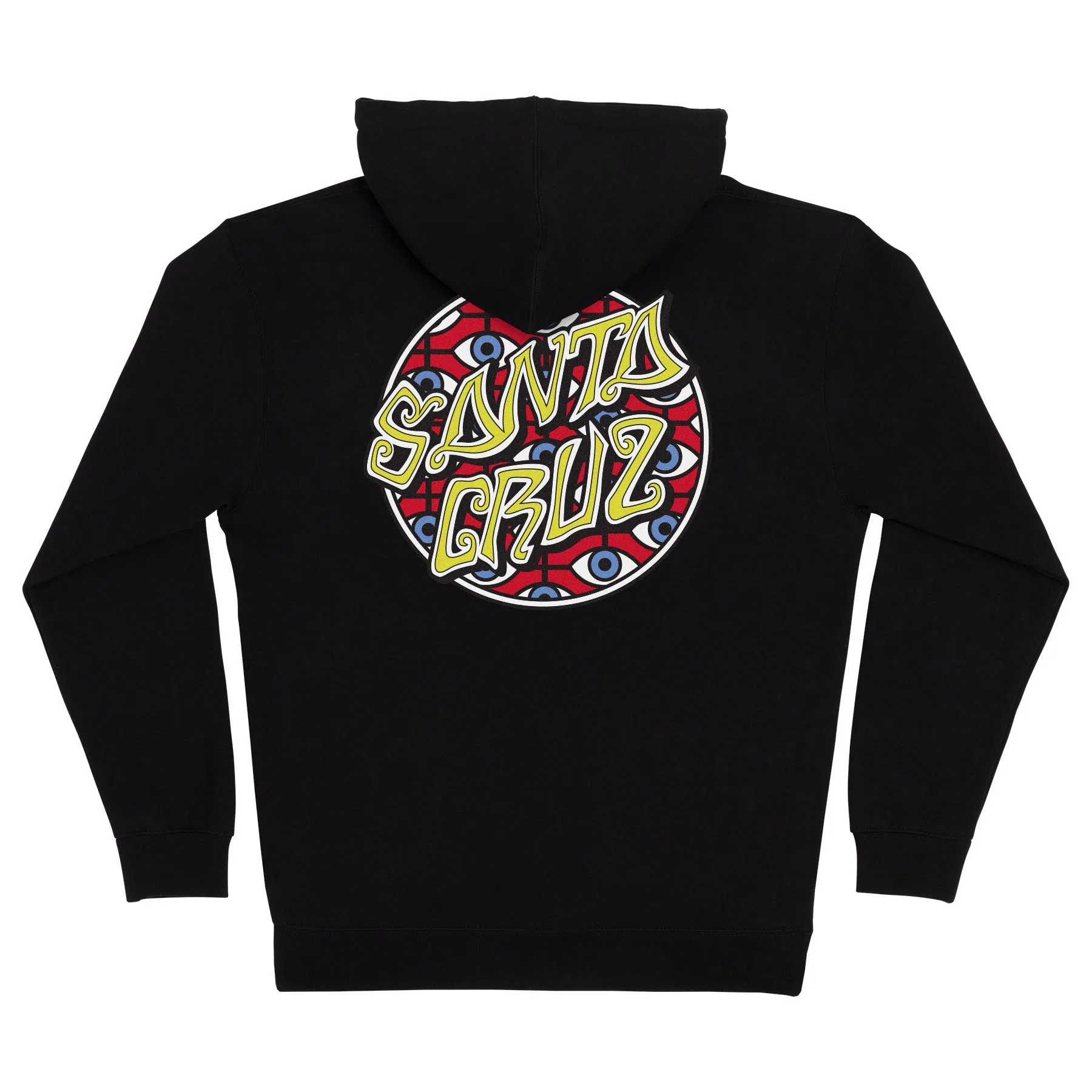 Salba Eyes Mens Santa Cruz Zip Hoodie - Image 3