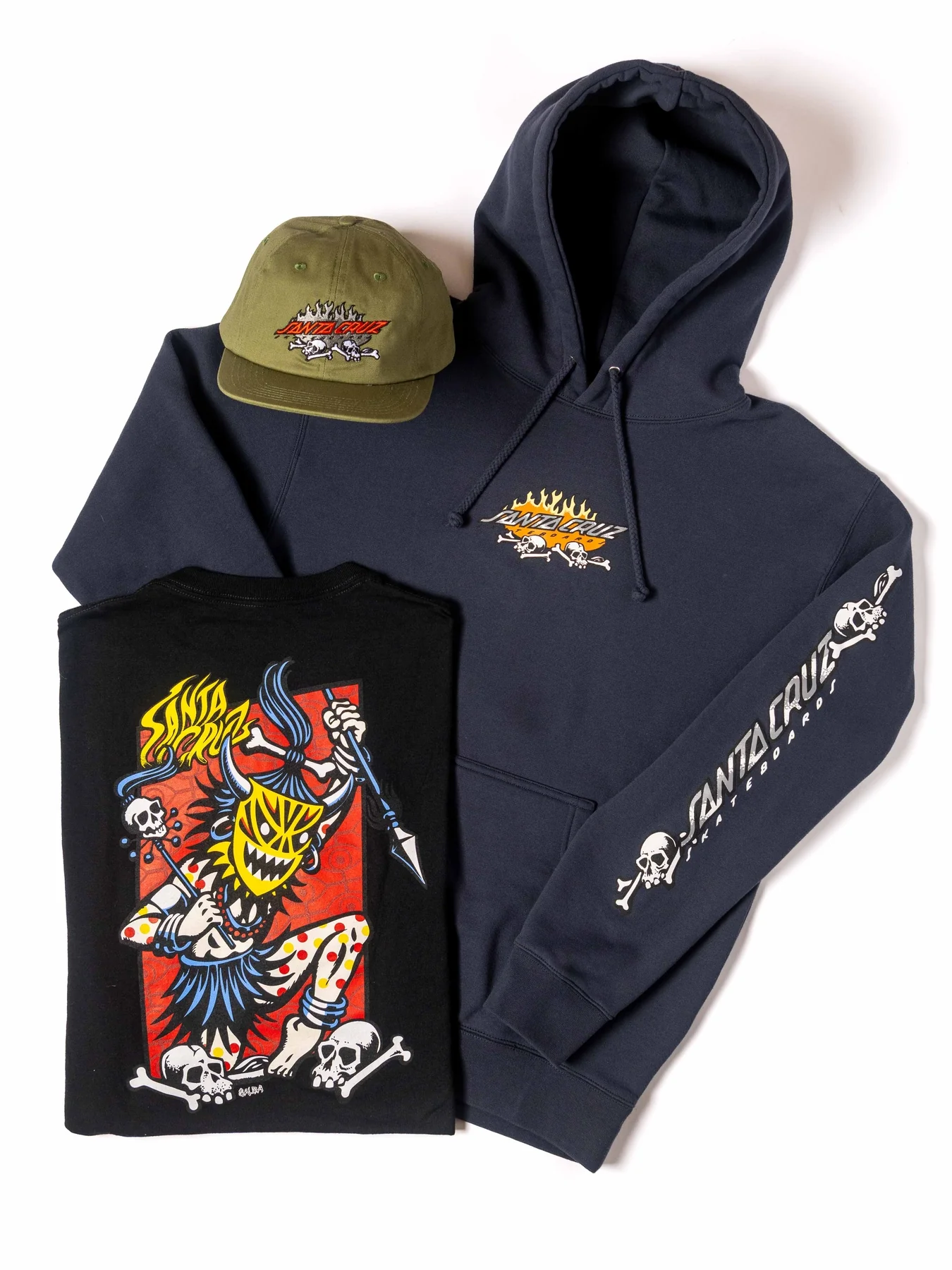 Salba Voodoo Pit Mens Santa Cruz Hoodie - Image 2