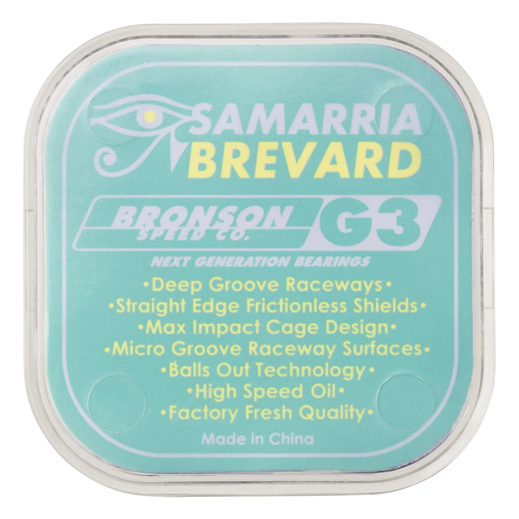 Samarria Brevard G3 Bronson Skateboard Bearings - Image 3