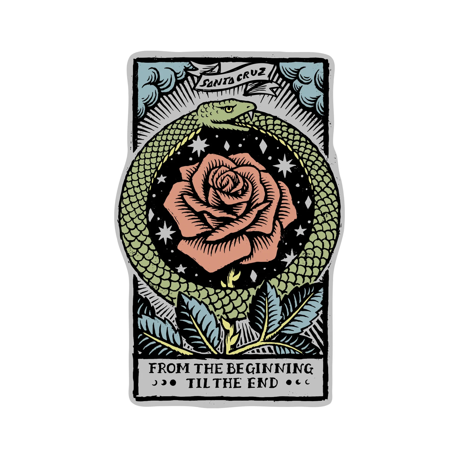 Delfino Eternal 4.75in Santa Cruz Sticker