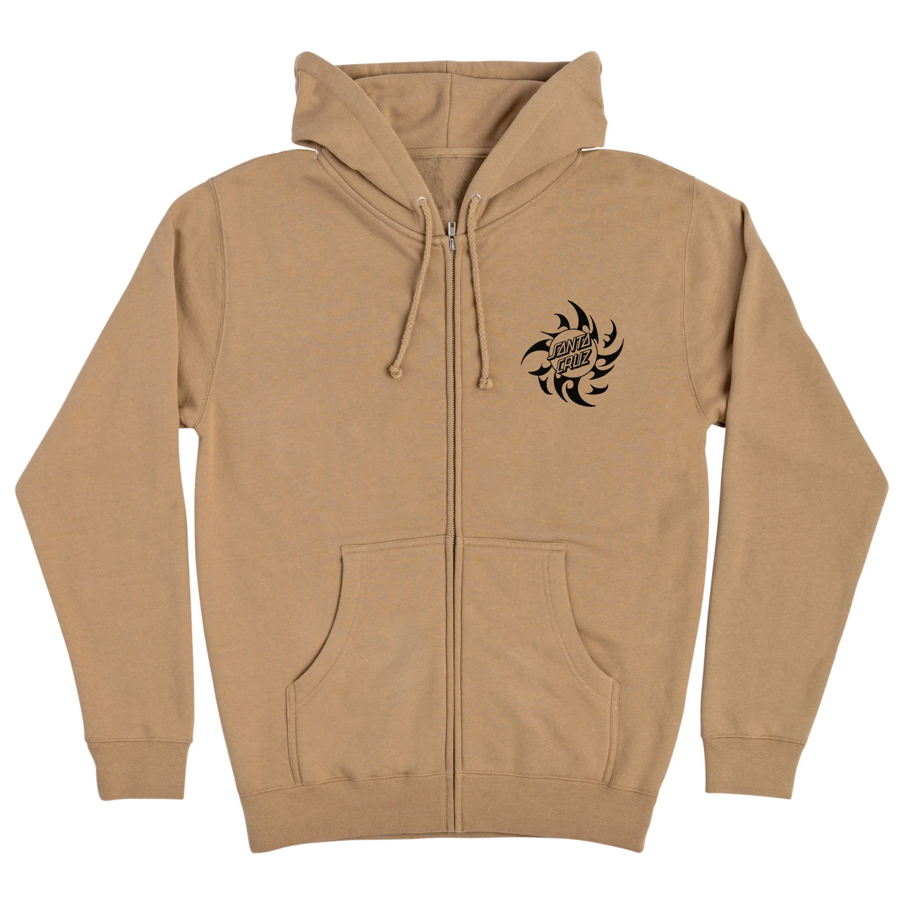 Scourge Hand Mens Santa Cruz Zip Hoodie - Image 3
