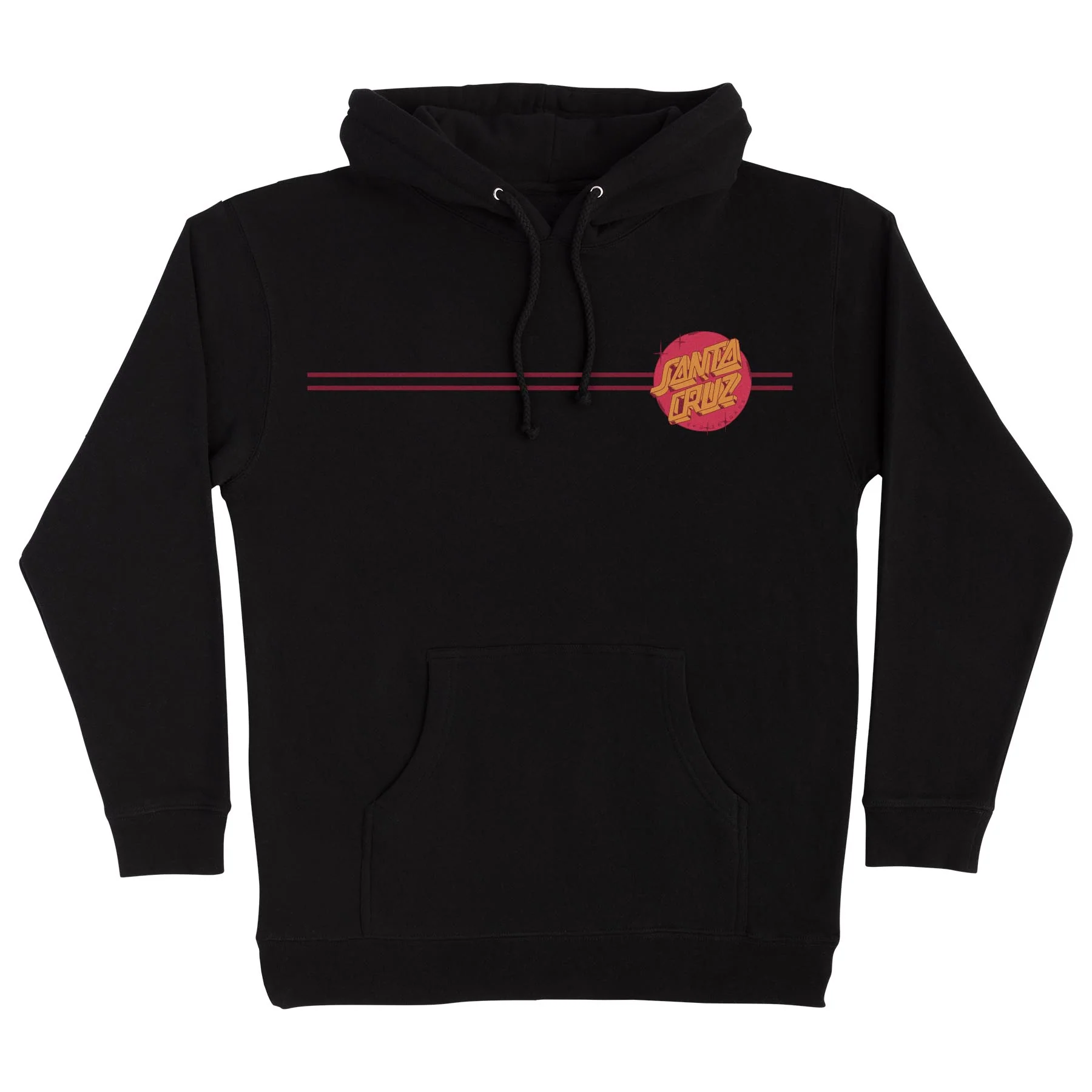 Scrawl Brick Dot Mens Santa Cruz Hoodie