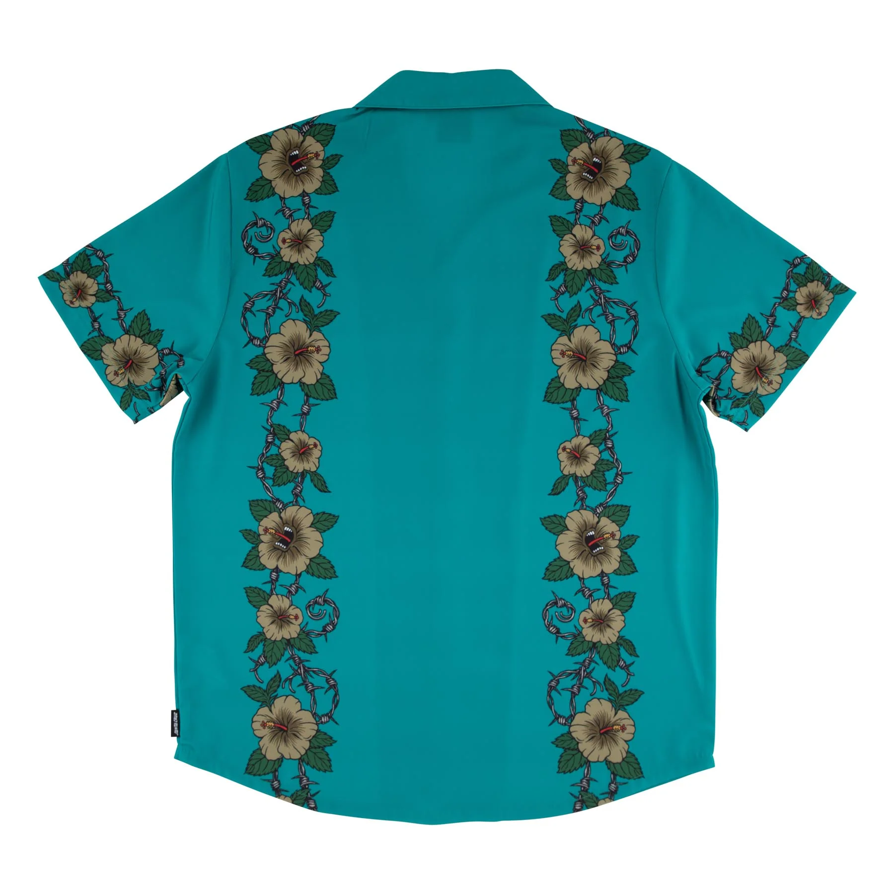 Screaming Cabana Pattern Santa Cruz Mens Shirt - Image 5