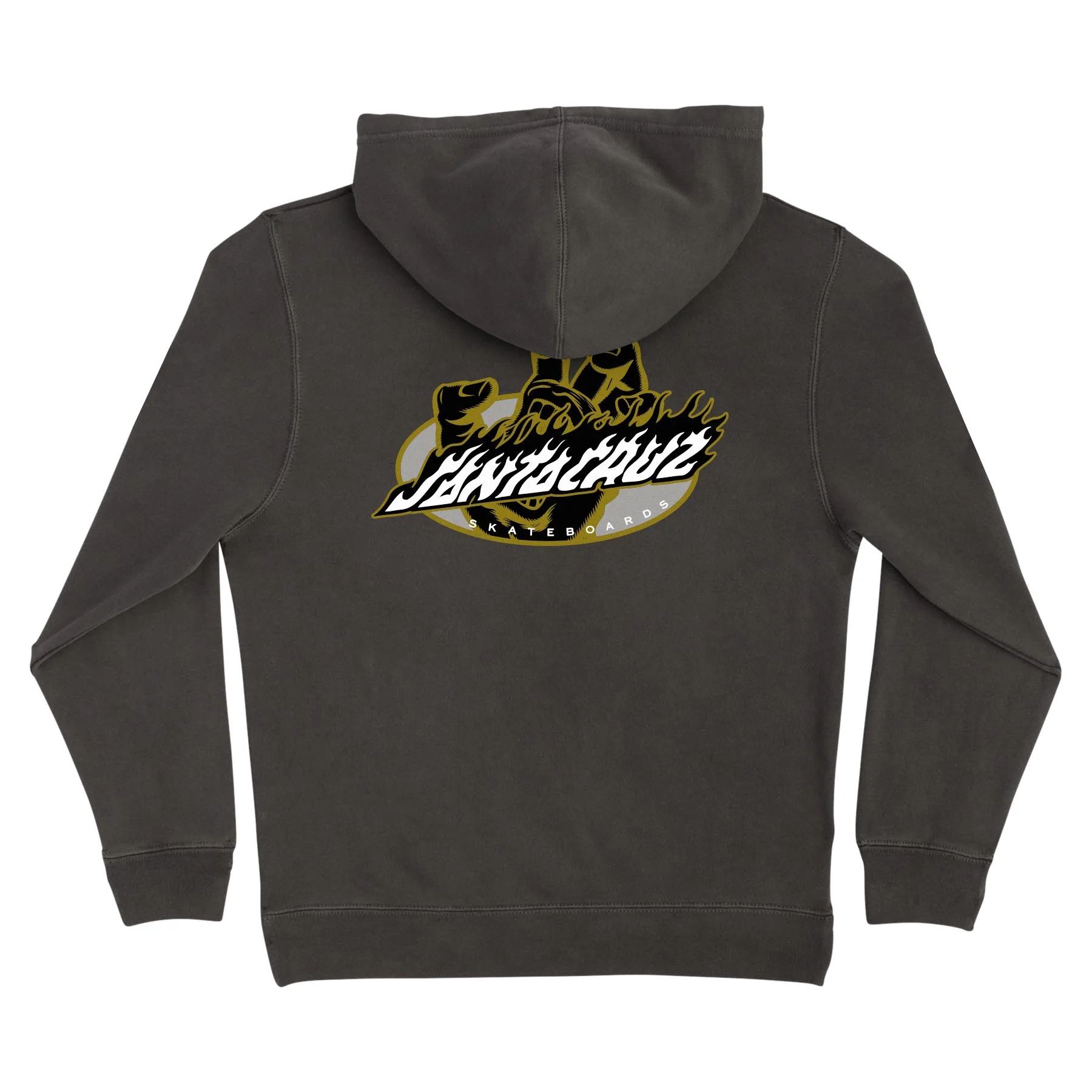Screaming Fire Oval Santa Cruz Youth Hoodie - Image 4