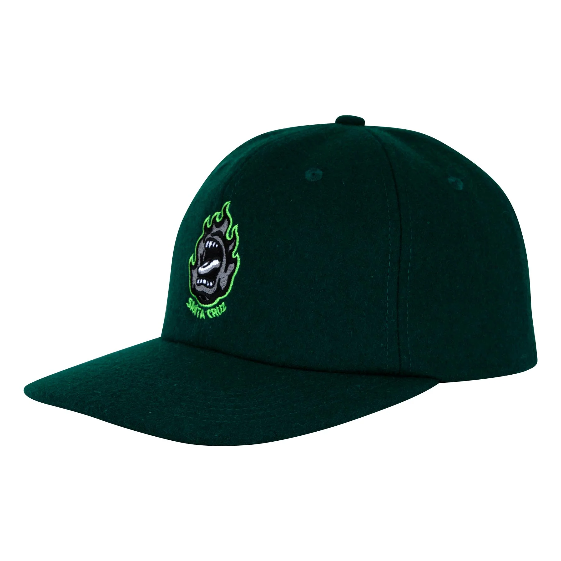 Screaming Fire Santa Cruz Snapback Hat