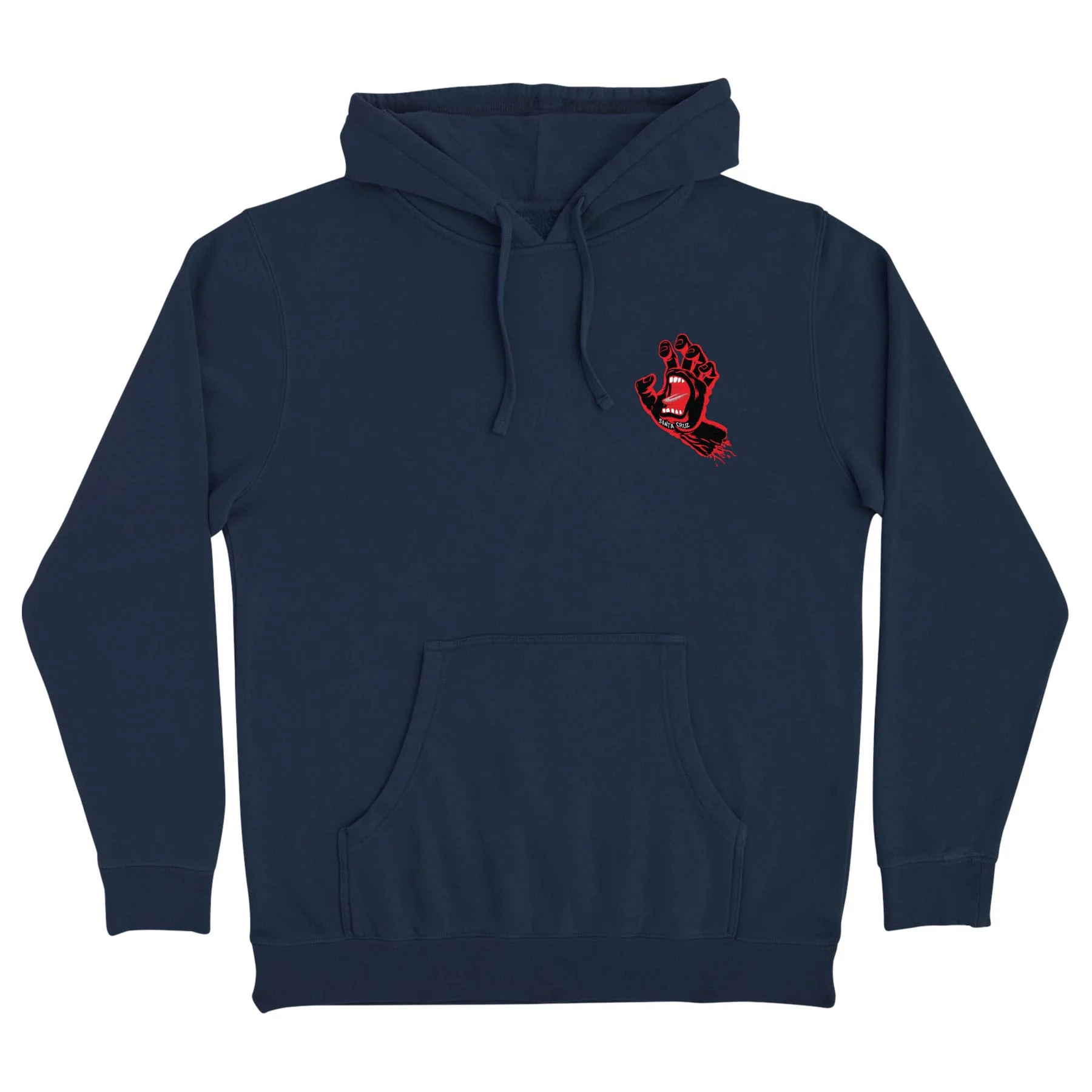 Screaming Hand Mens Santa Cruz Hoodie - Image 6