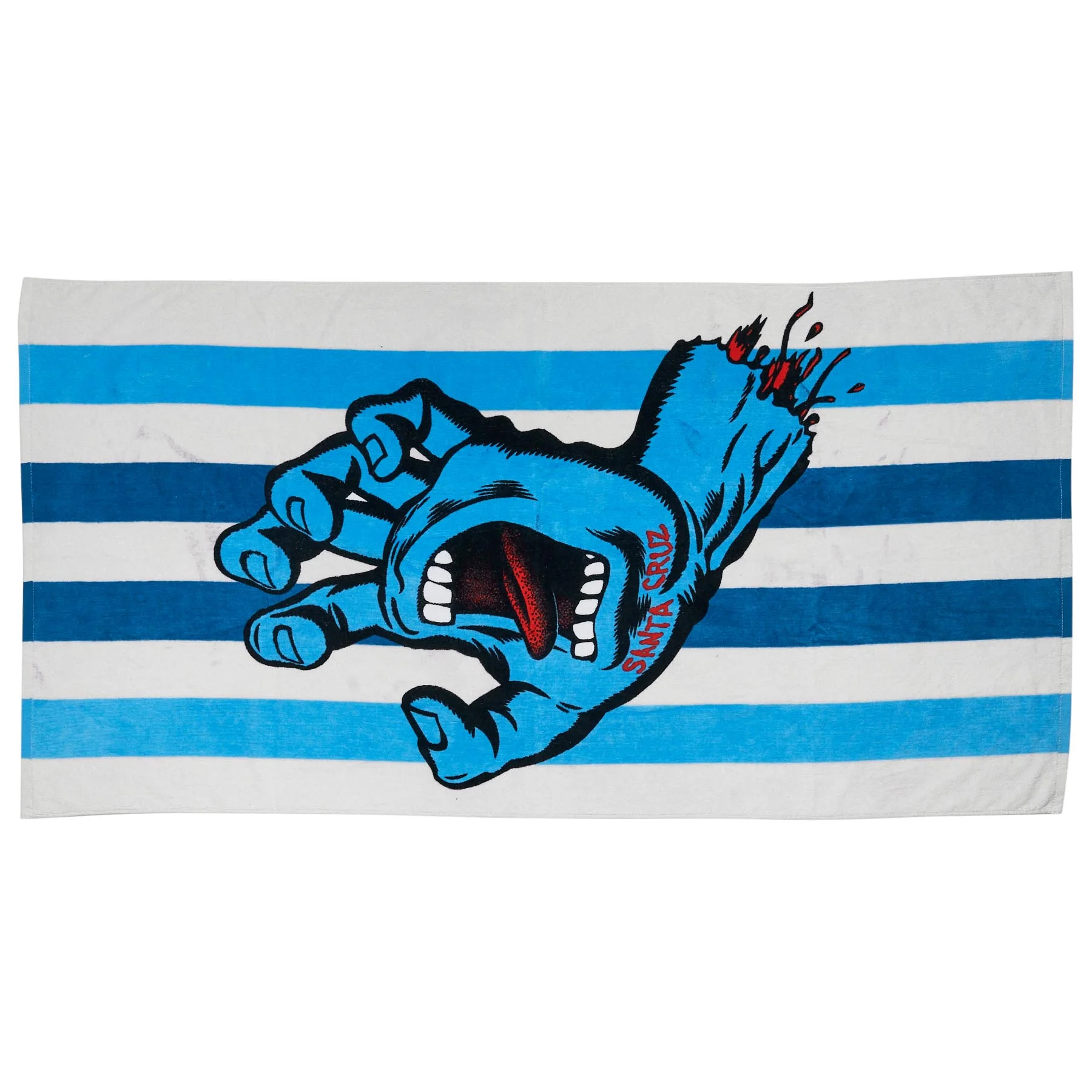 Screaming Hand Santa Cruz Towel