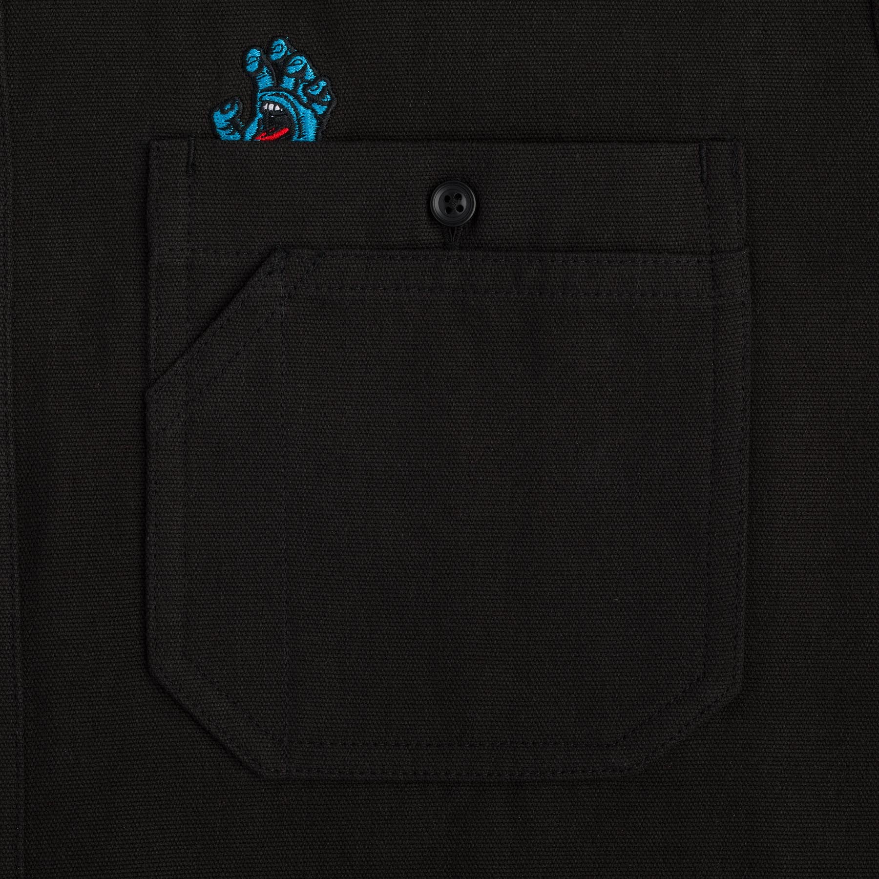 Screaming Hand Mens Santa Cruz Longsleeve Shirt - Image 9