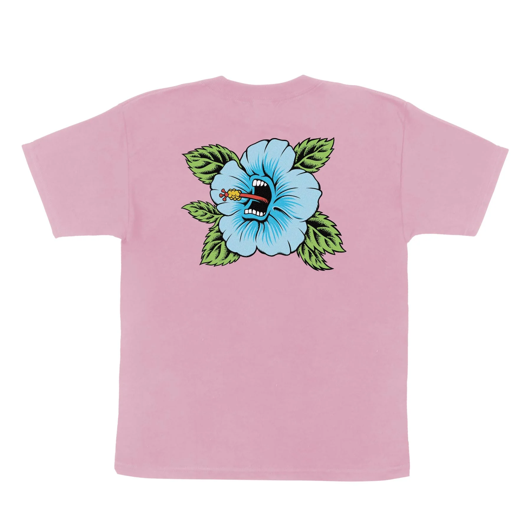 Screaming Hibiscus Youth Santa Cruz T-Shirt - Image 4