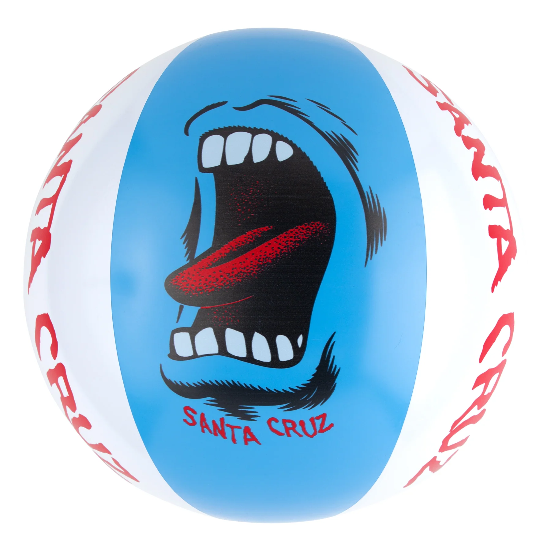 Screaming Mouth Santa Cruz Beach Ball