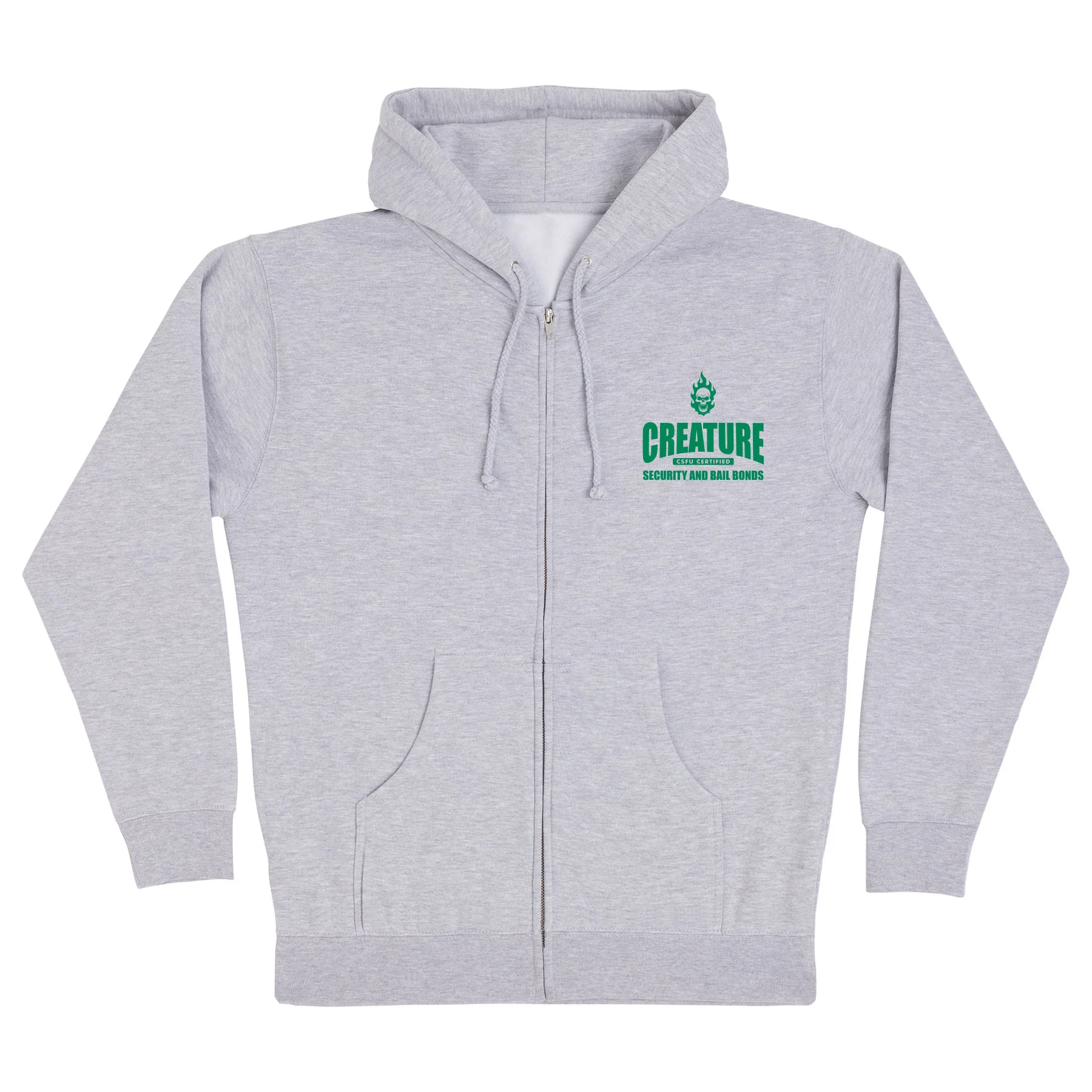 Security Service Mens Creature Zip Hoodie - Image 3