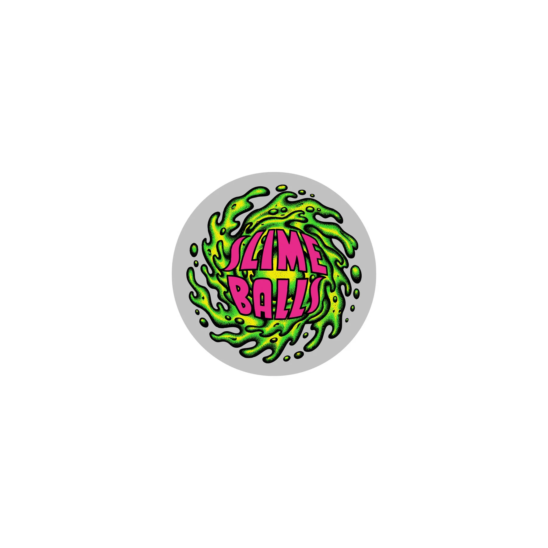 Slime Balls Logo 1.5in Slime Balls Stickers (25 Pack)