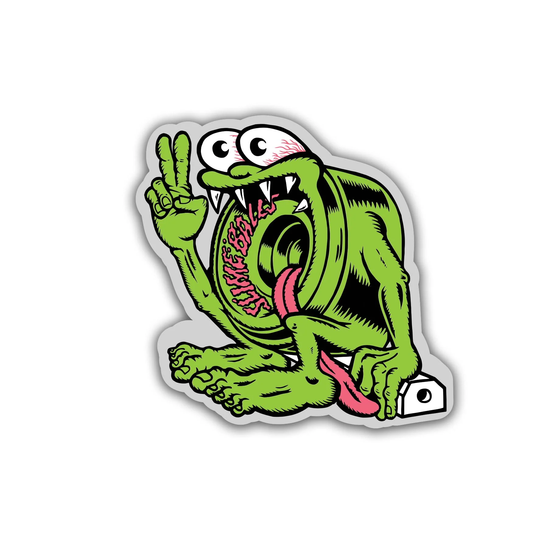 Curb Creature 2.5in Slime  Balls Stickers (25 Pack)