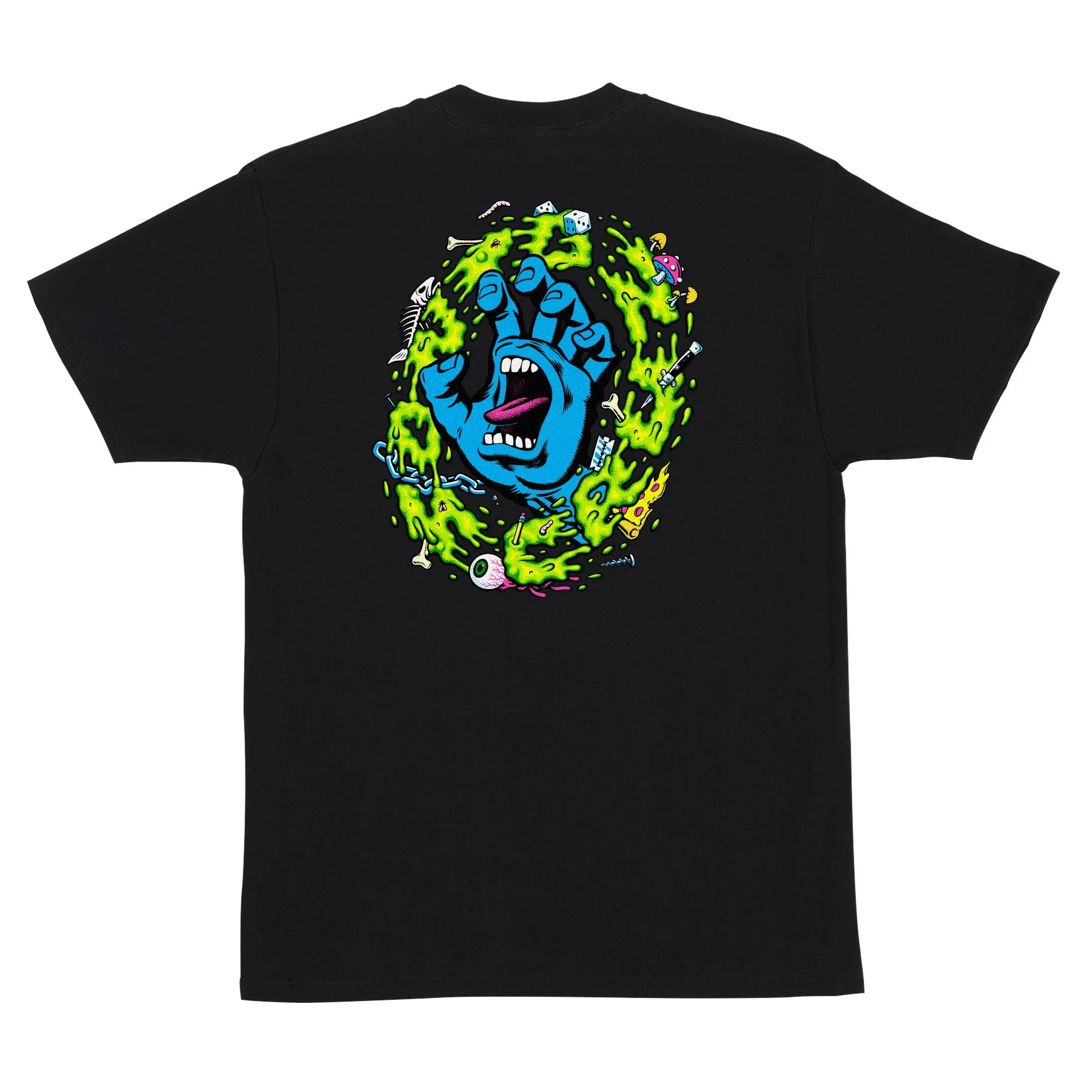 Slime Scream Mens Santa Cruz T-Shirt - Image 2