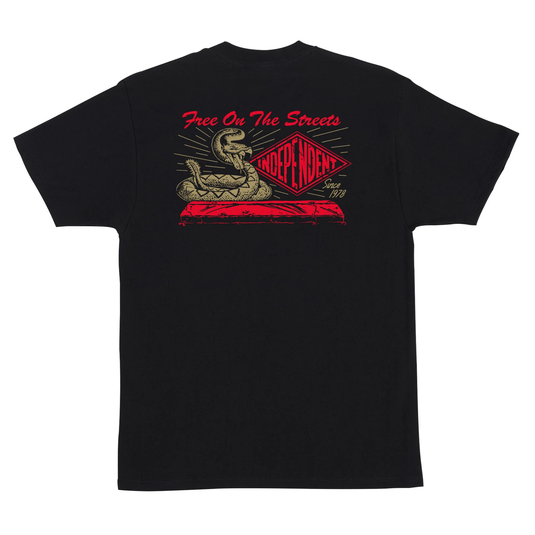 Snake Bite Mens Independent T-Shirt - Image 2