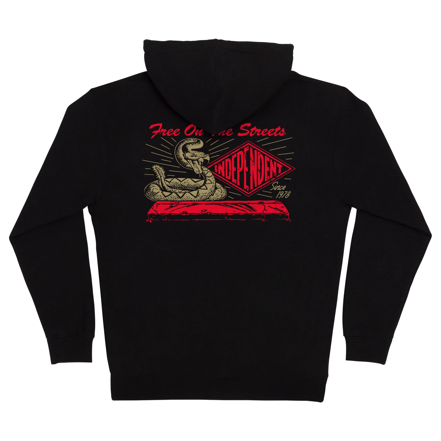 Snake Bite Mens Independent Zip Hoodie - Image 2