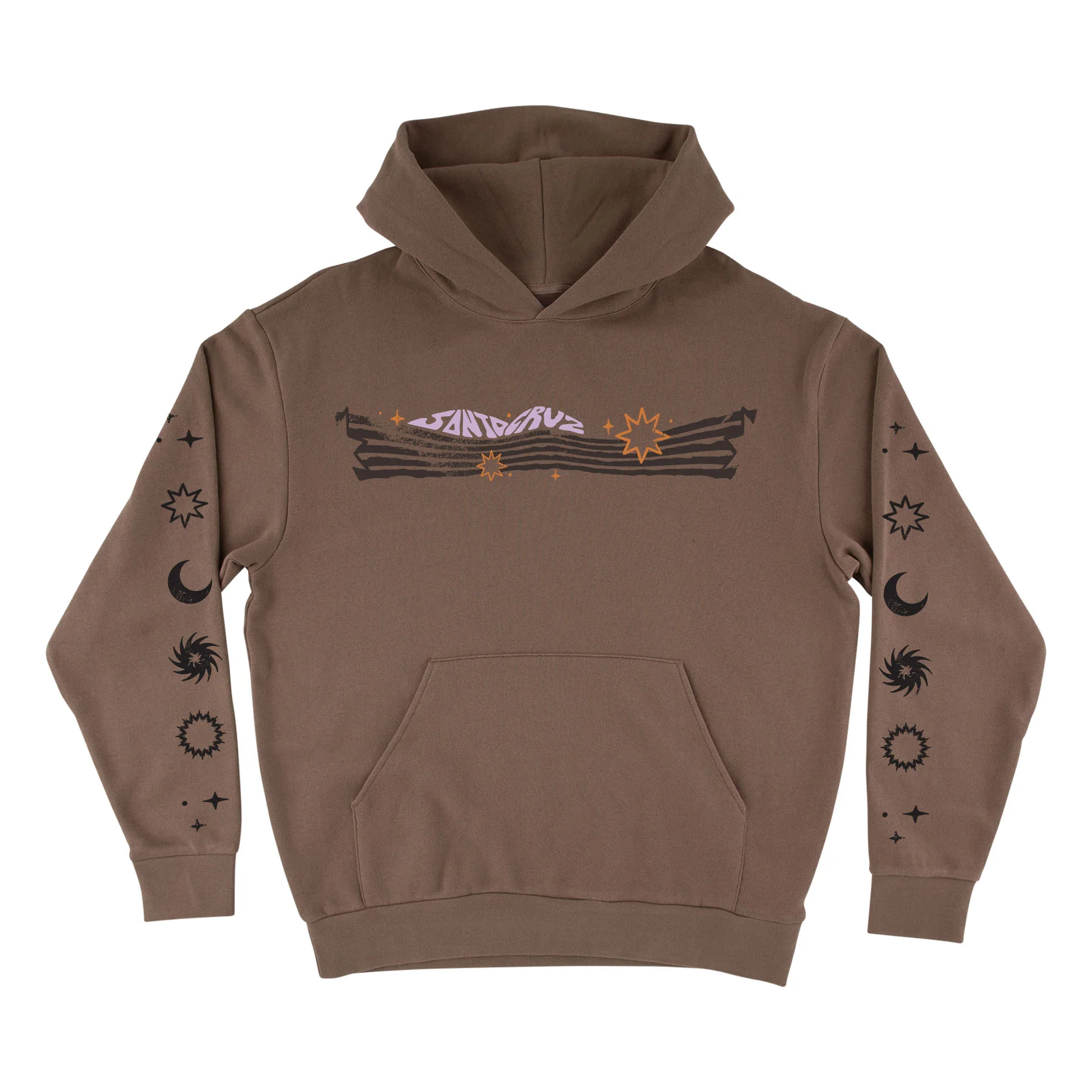 Space Warp Womens Santa Cruz Hoodie