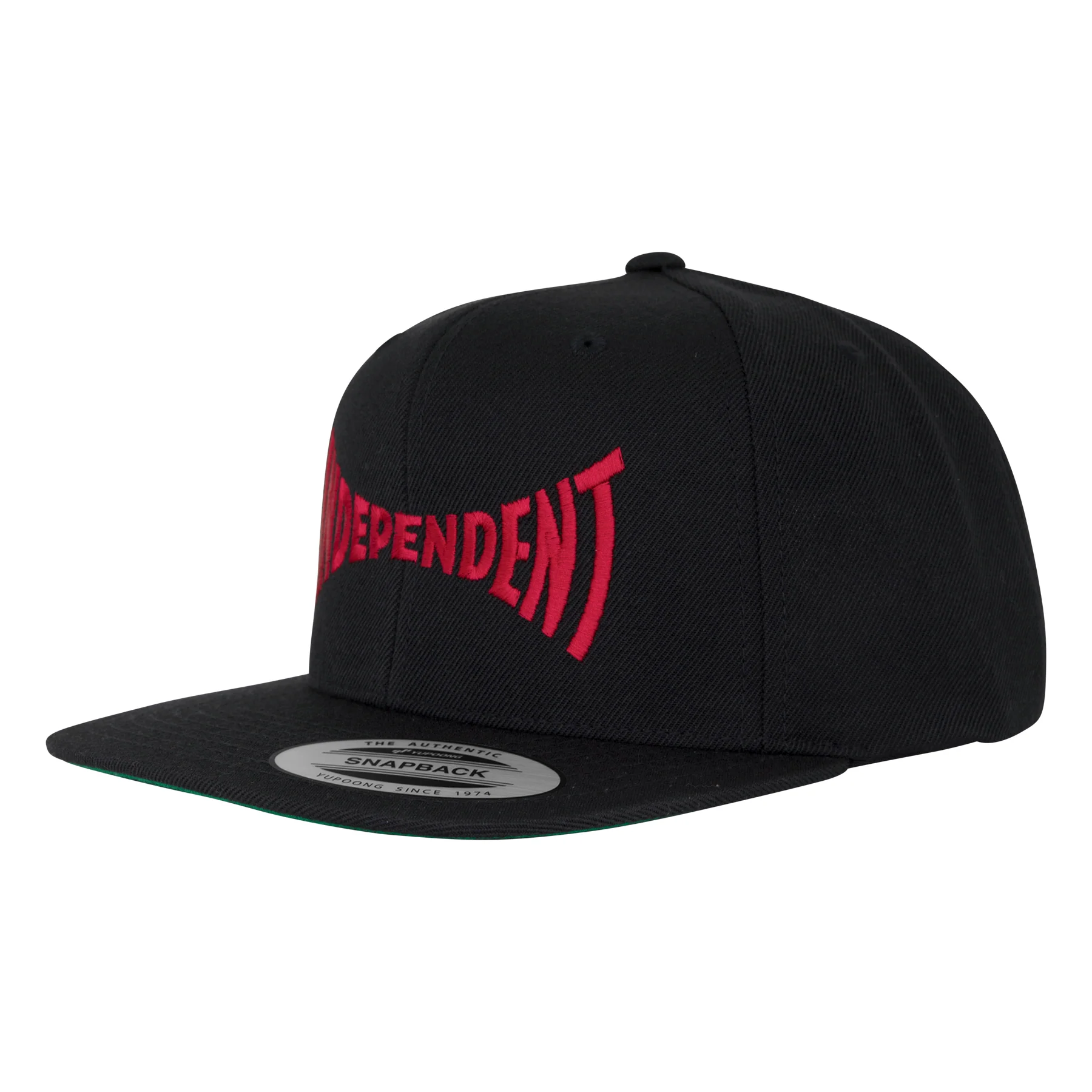 Span Embroidered Snapback Independent Hat