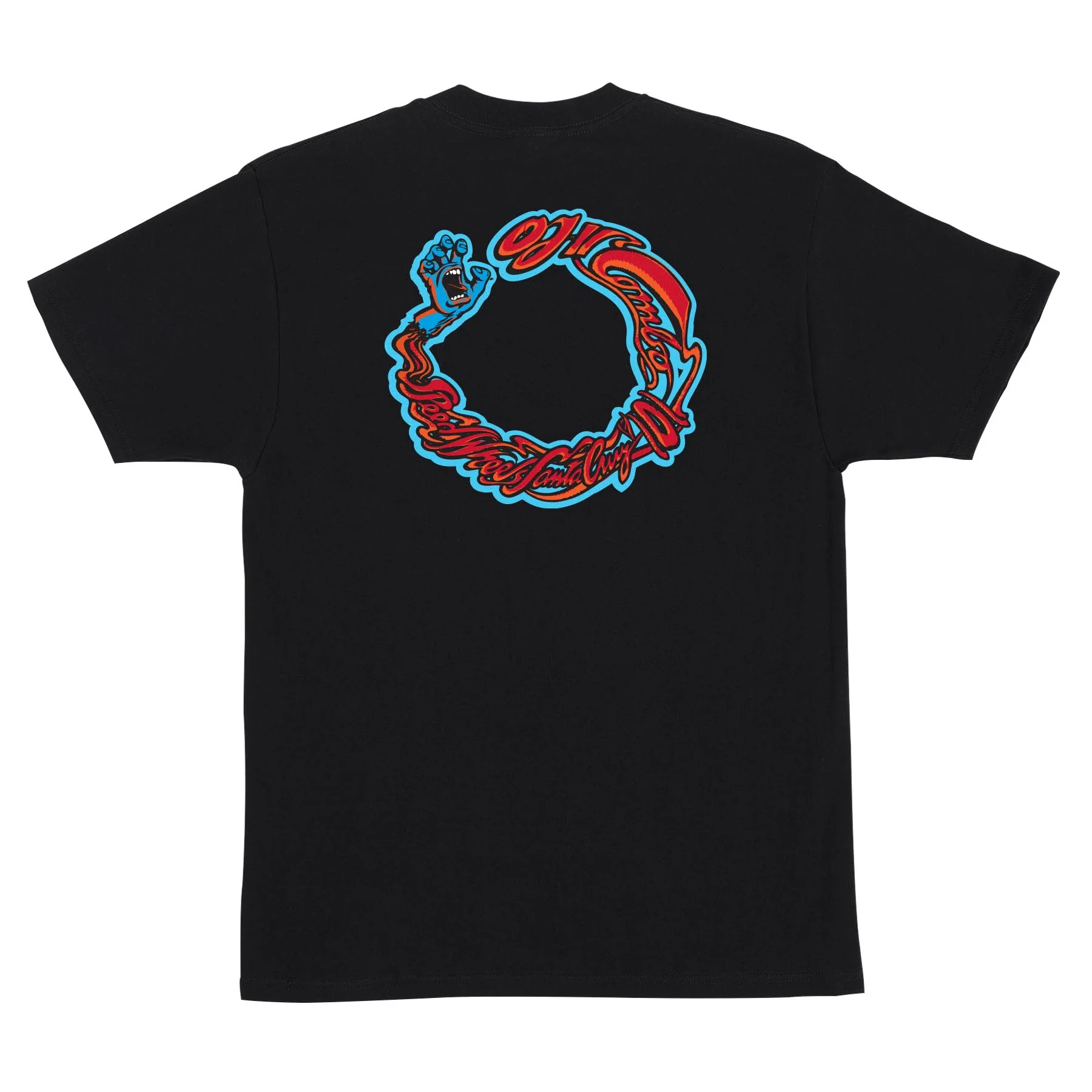 Speed Wheels Screaming Hand Mens OJ T-Shirt - Image 2