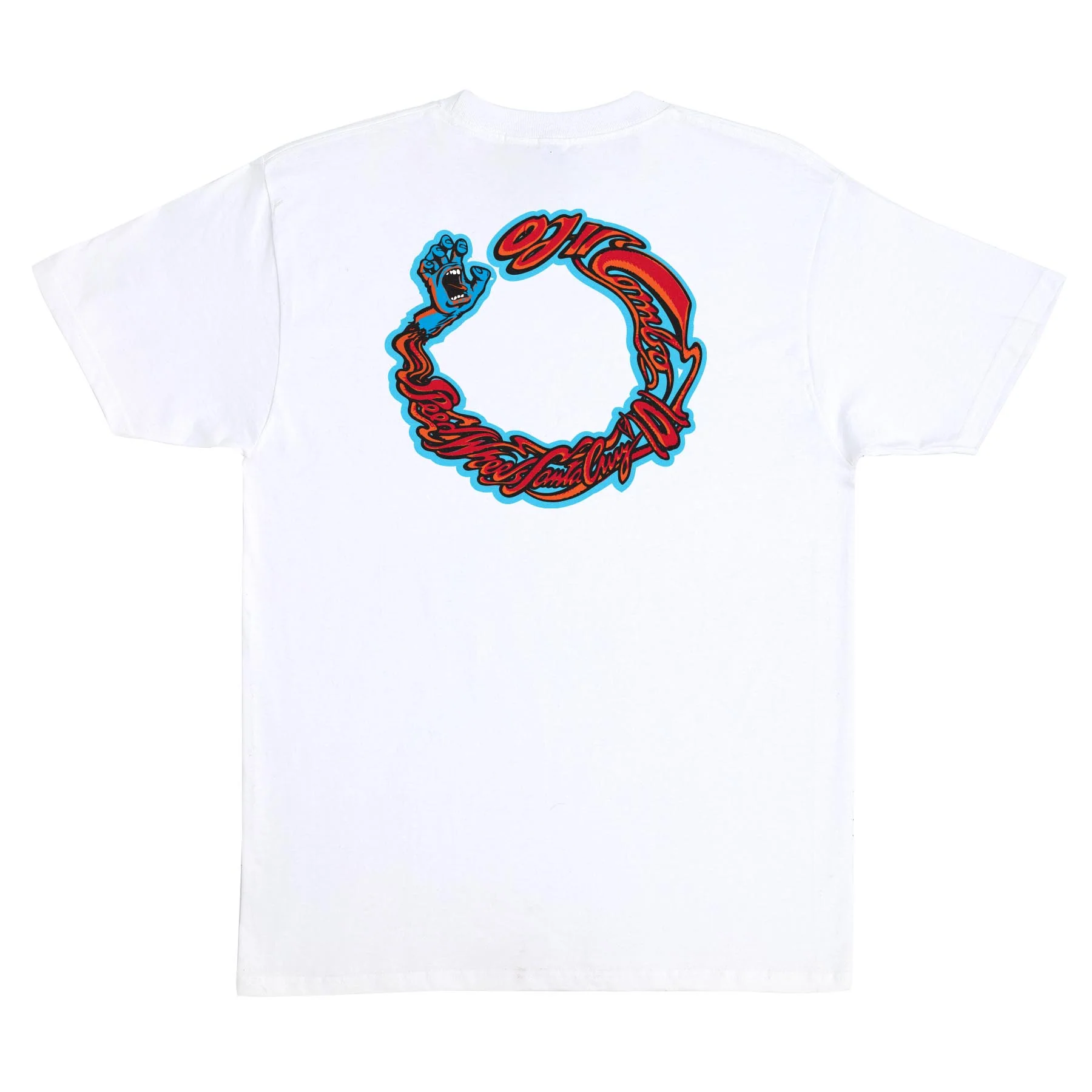 Speed Wheels Screaming Hand Mens OJ T-Shirt - Image 4