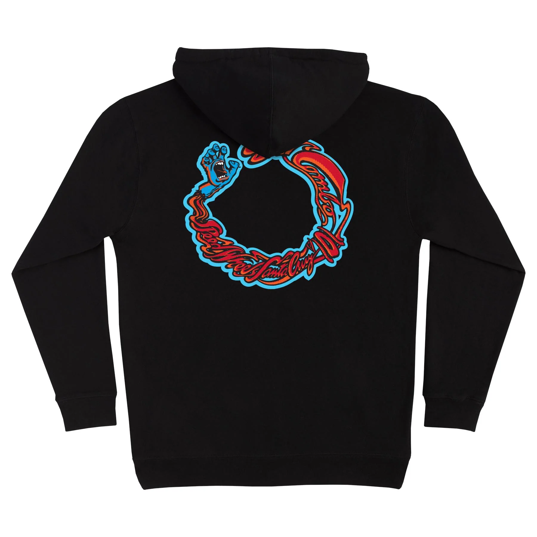 Speed Wheels Screaming Hand Mens OJ Hoodie - Image 2