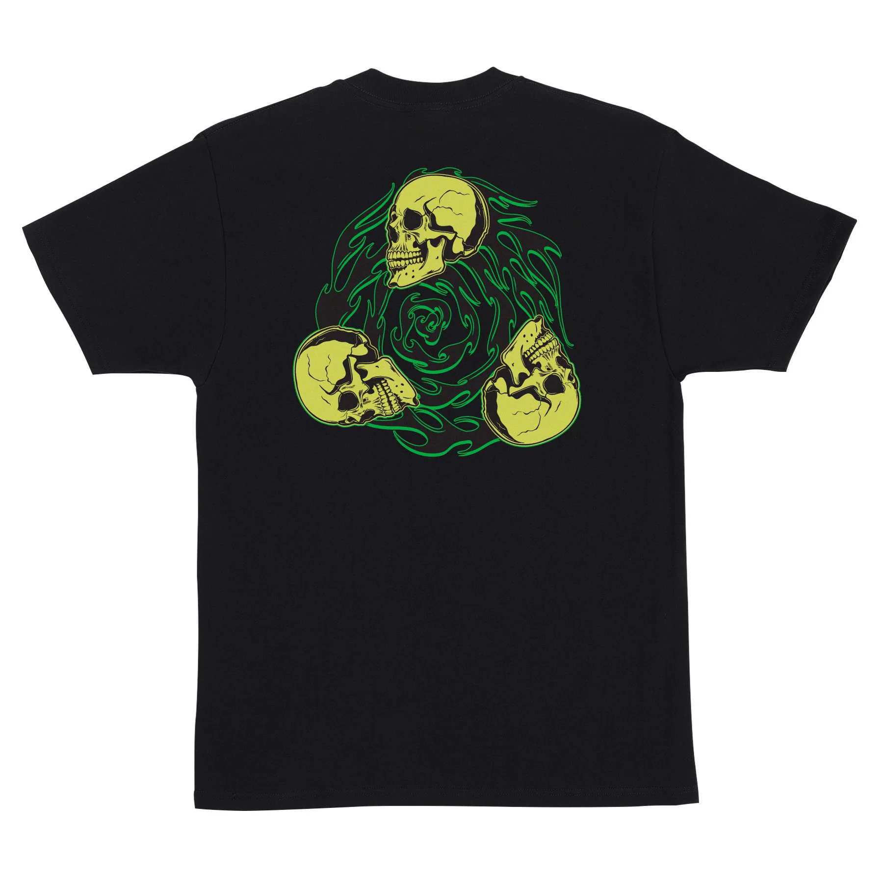 Spiral Skull Mens Creature T-Shirt - Image 2