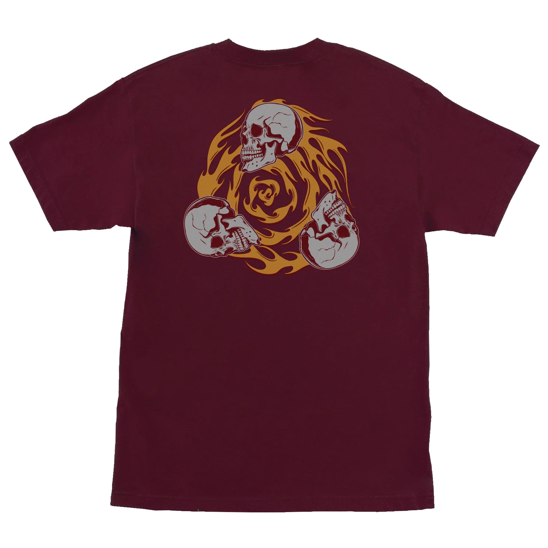 Spiral Skull Mens Creature T-Shirt - Image 4
