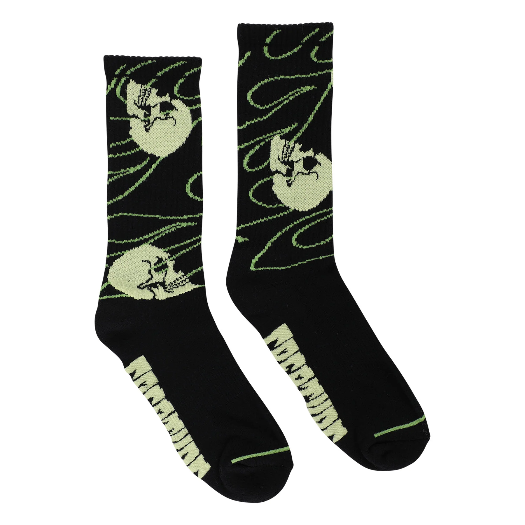 Spiral Skull Mens Creature Socks - Image 2