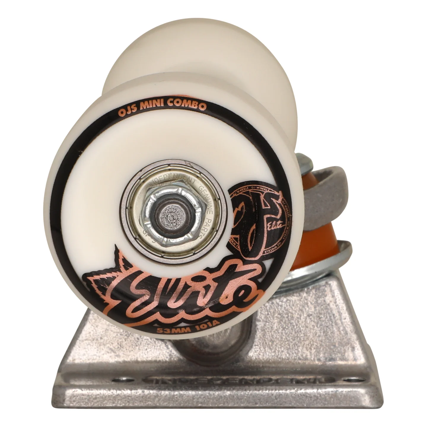 129mm Independent Stage 11 Skateboard Truck + 53mm OJ Wheels Assembly - Image 5