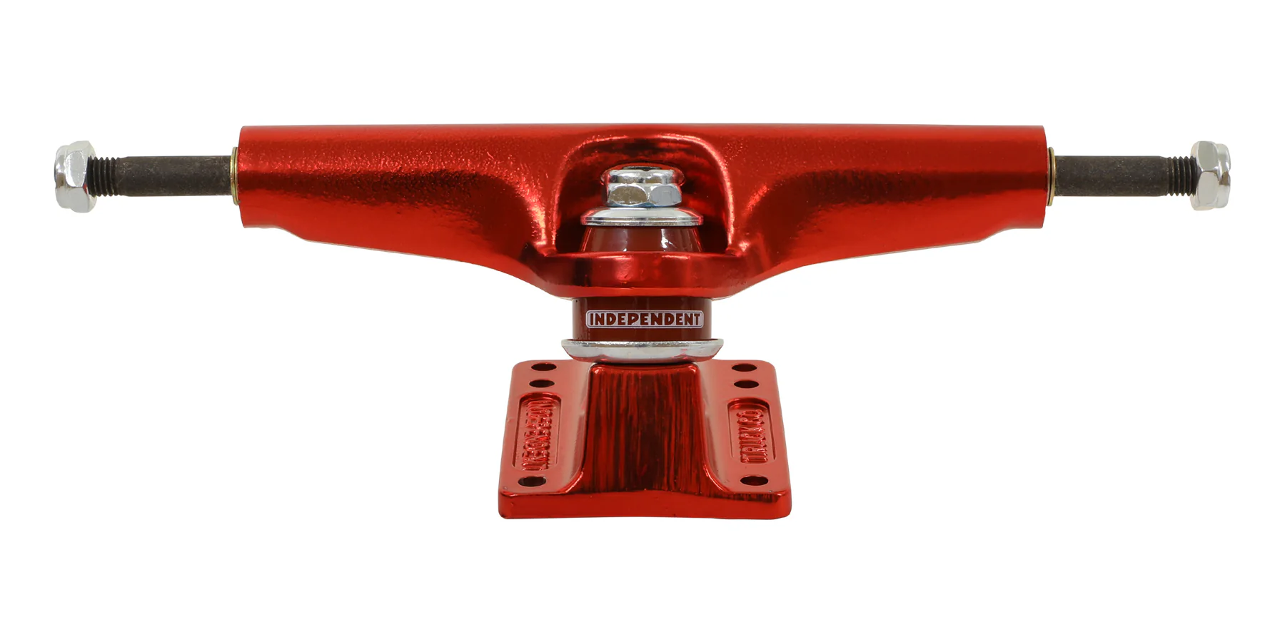 Stage 4 Red Independent Skateboard Truck - Image 5