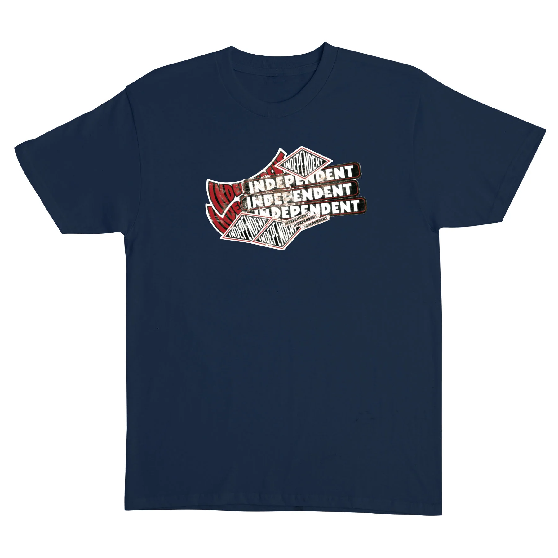 Sticker Pile Mens Independent T-Shirt - Image 3