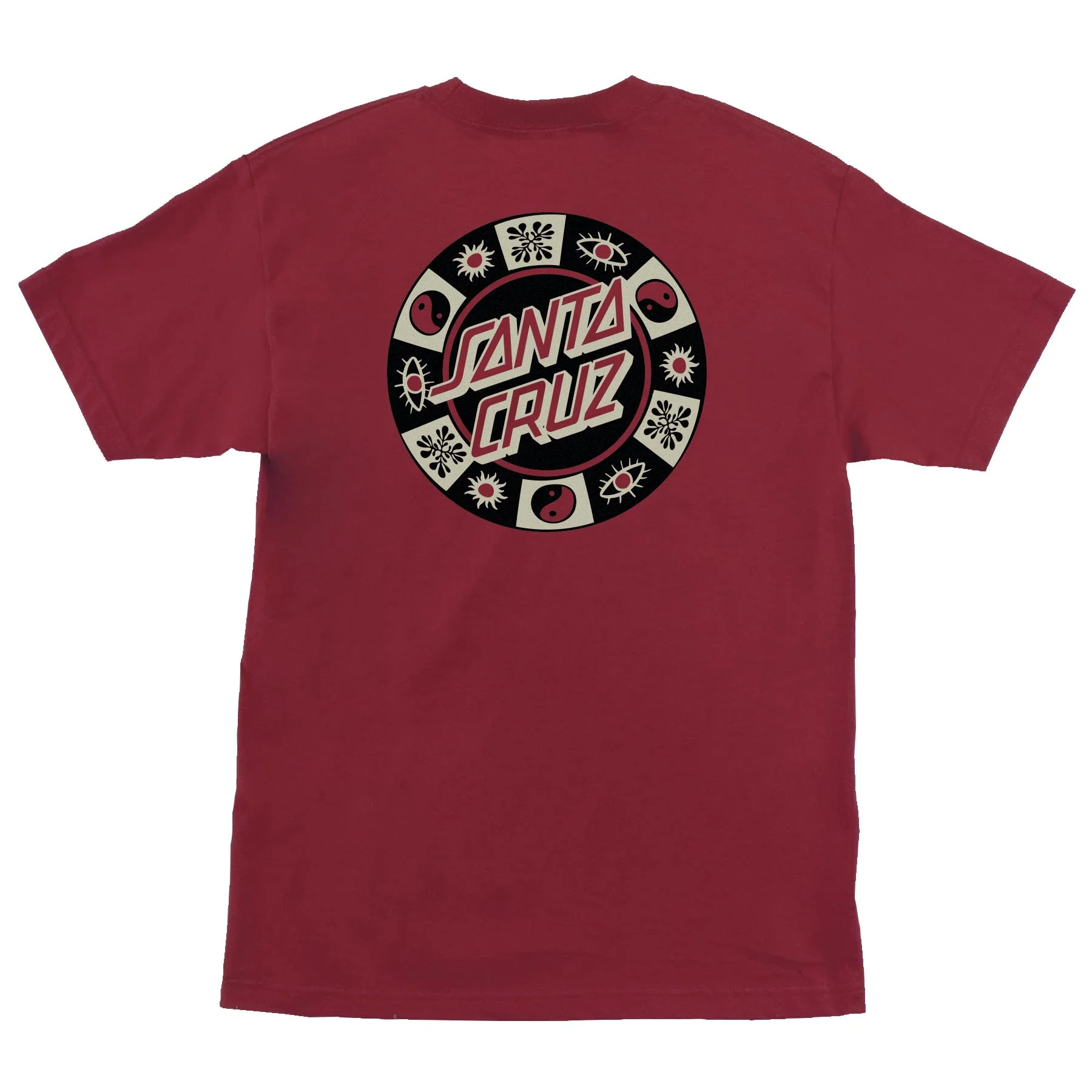 Strange Check Dot Mens Santa Cruz T-Shirt - Image 4
