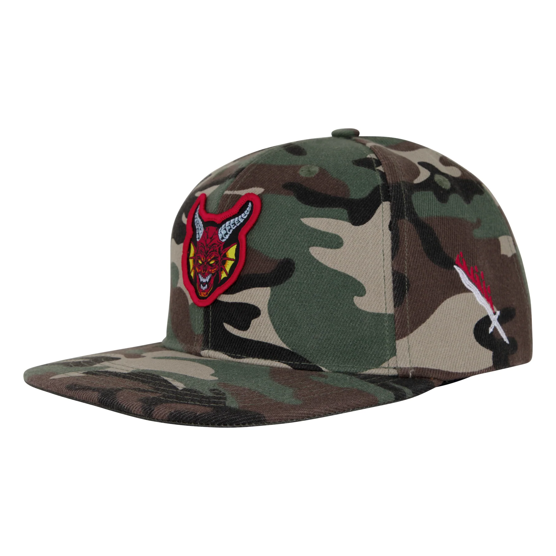 Stranger Things Hellfire Club Santa Cruz Snapback Hat - Image 5