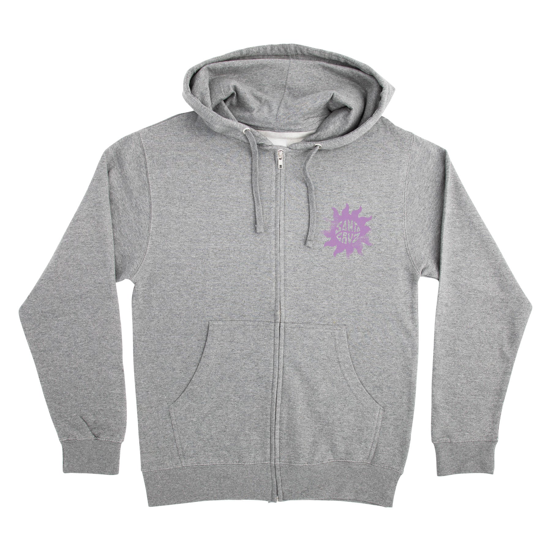Sun Daze Womens Santa Cruz Zip Hoodie - Image 3