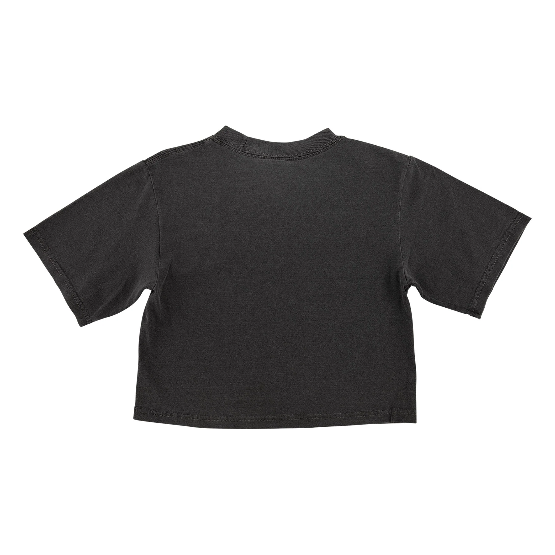 Sun Stamp Front Womens Santa Cruz Crop T-Shirt - Image 4