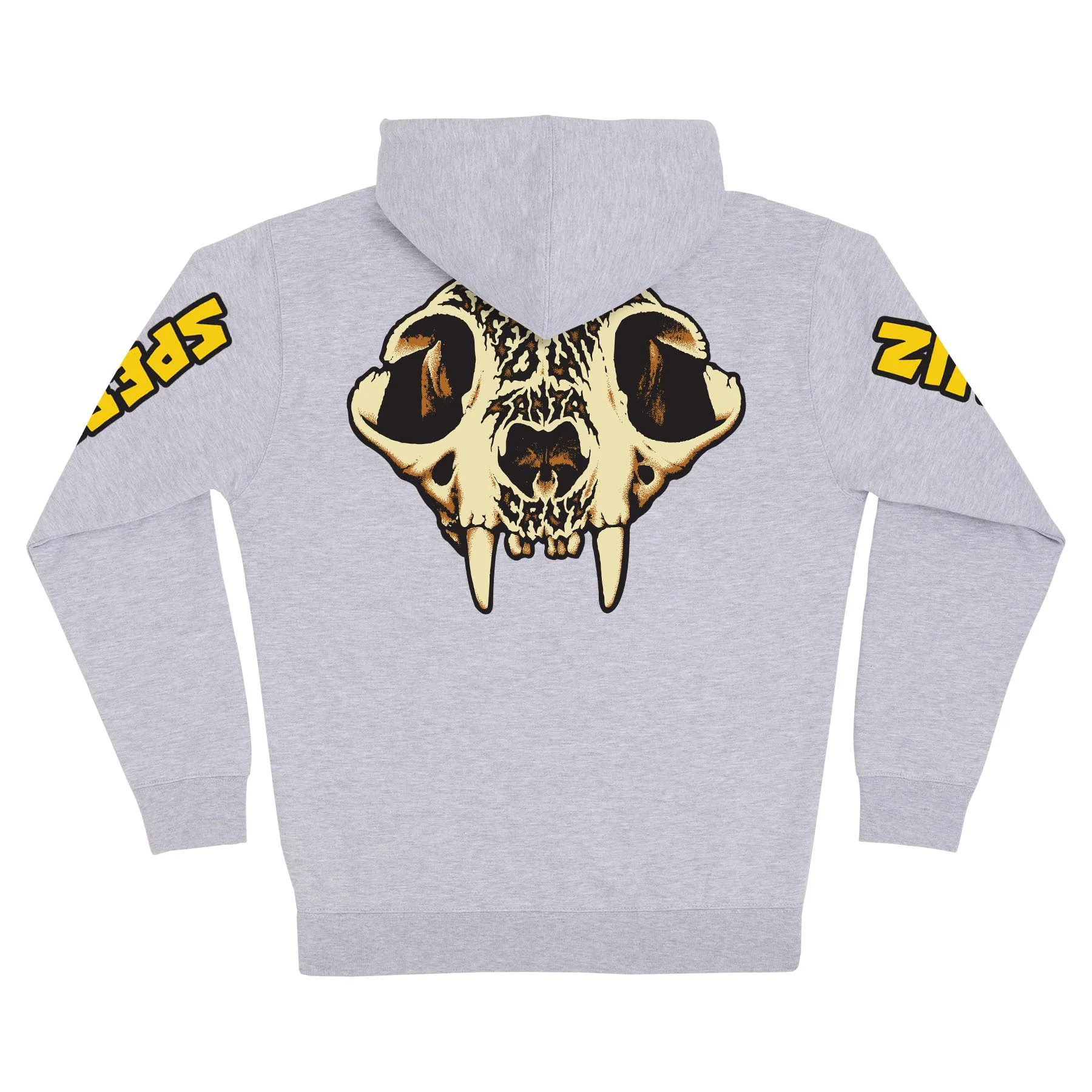 SW Skull Zip Hoodie Santa Cruz Unisex Sweatshirt - Image 4