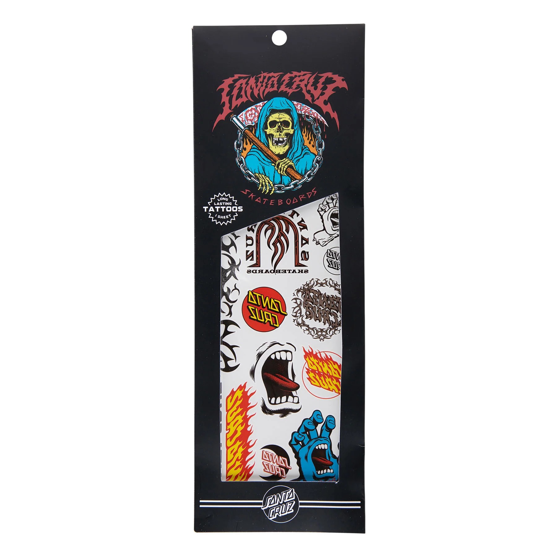 Tatted Santa Cruz Temporary Tattoo Set