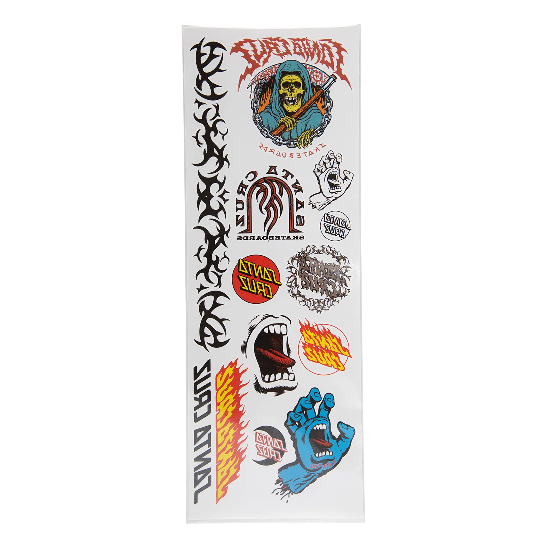 Tatted Santa Cruz Temporary Tattoo Set - Image 2