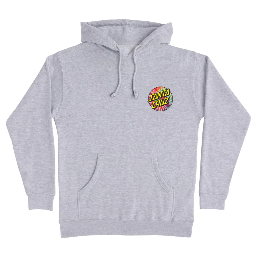 Tie Dye Dot Mens Santa Cruz Hoodie - Image 3