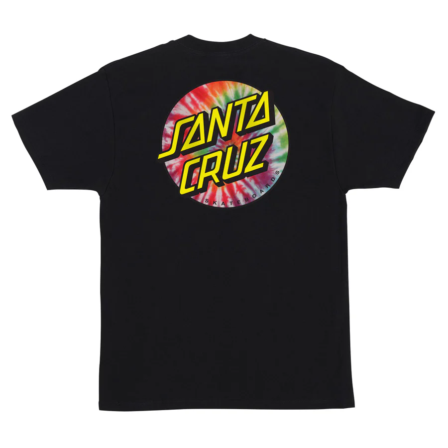 Tie Dye Dot Mens Santa Cruz T-Shirt - Image 2