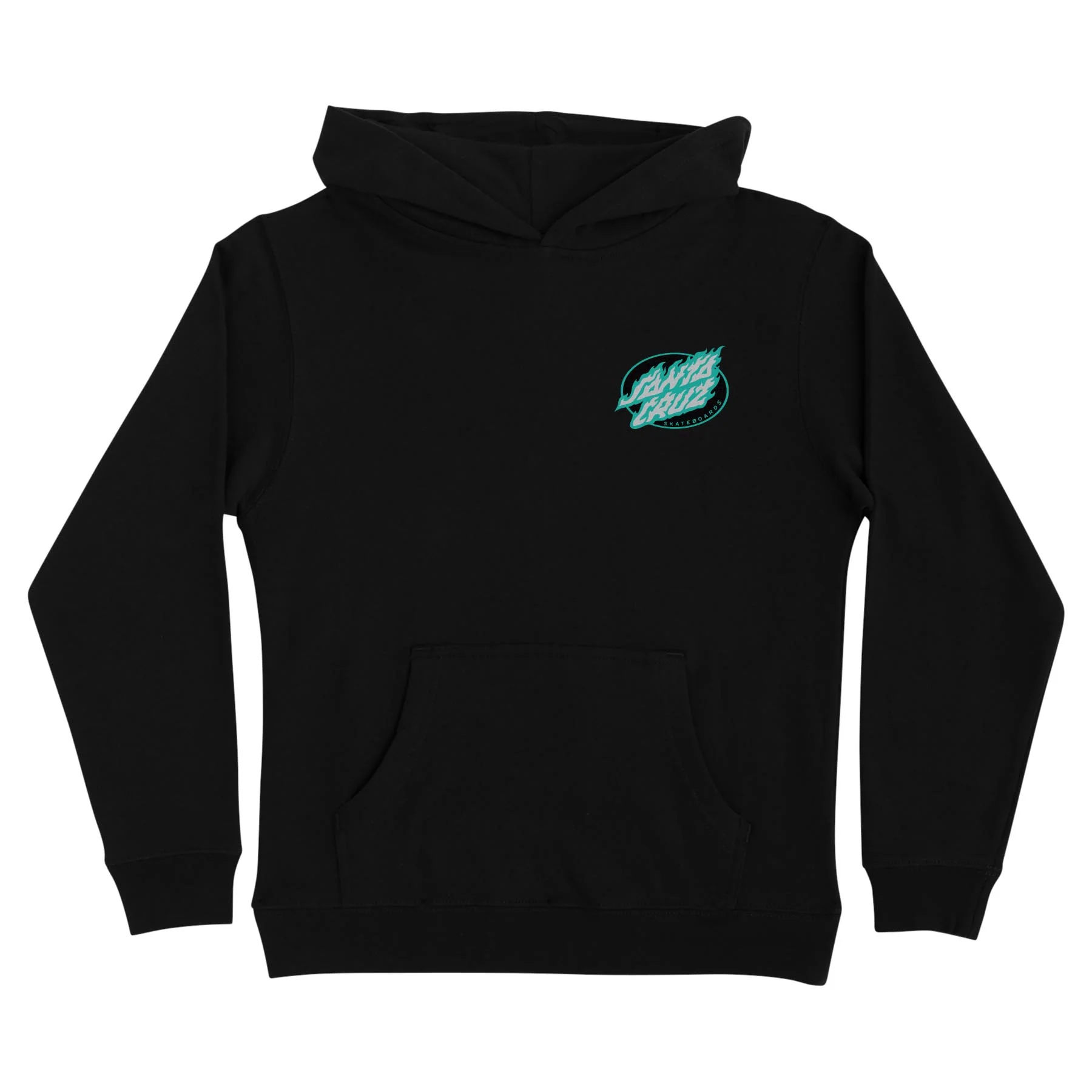 True Oval Flame Dot Santa Cruz Youth Hoodie