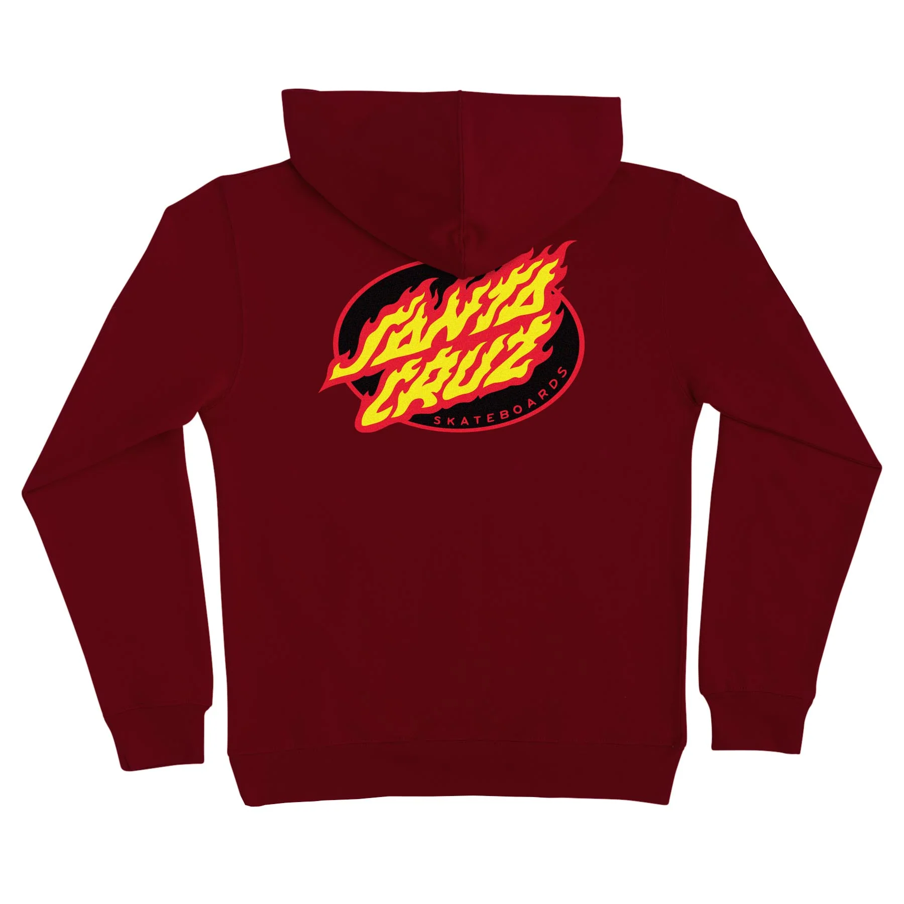 True Oval Flame Dot Santa Cruz Youth Hoodie - Image 4