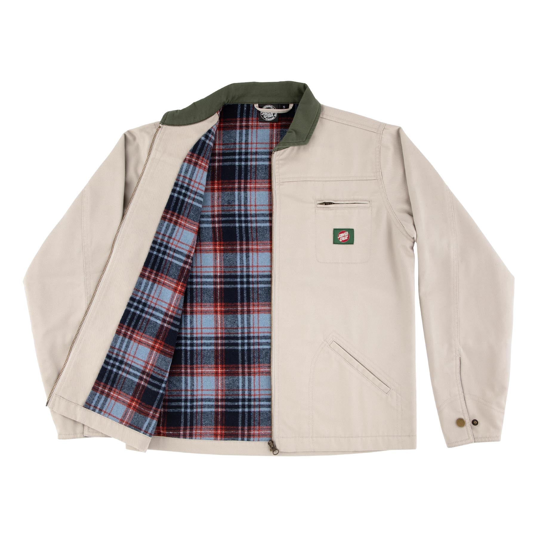 Twill Maverick Santa Cruz Womens Chore Coat - Image 3