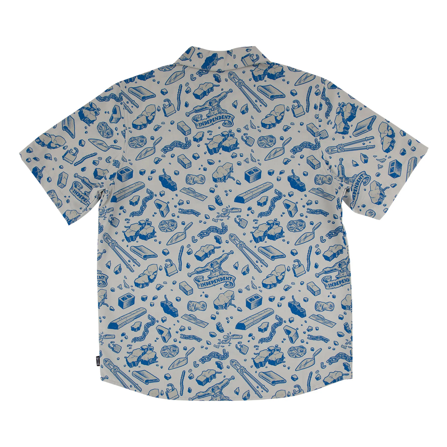 Under The Bridge Pattern Independent Mens Shirt - Image 2