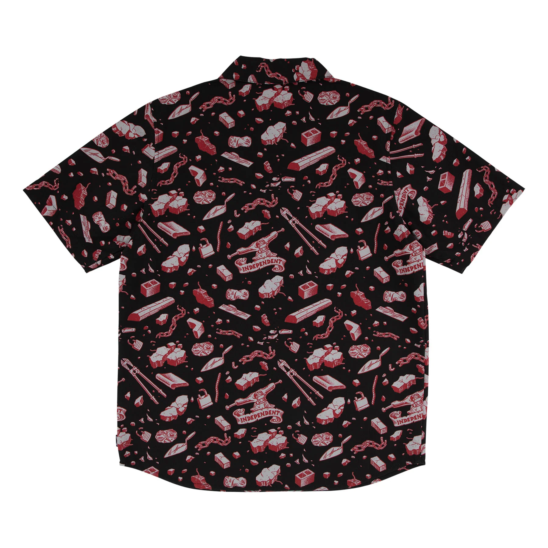 Under The Bridge Pattern Independent Mens Shirt - Image 6