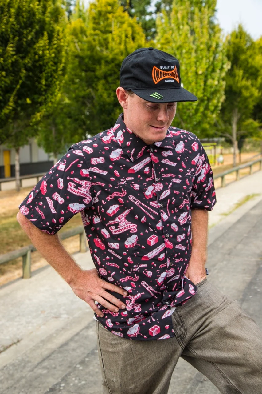 Under The Bridge Pattern Independent Mens Shirt - Image 8