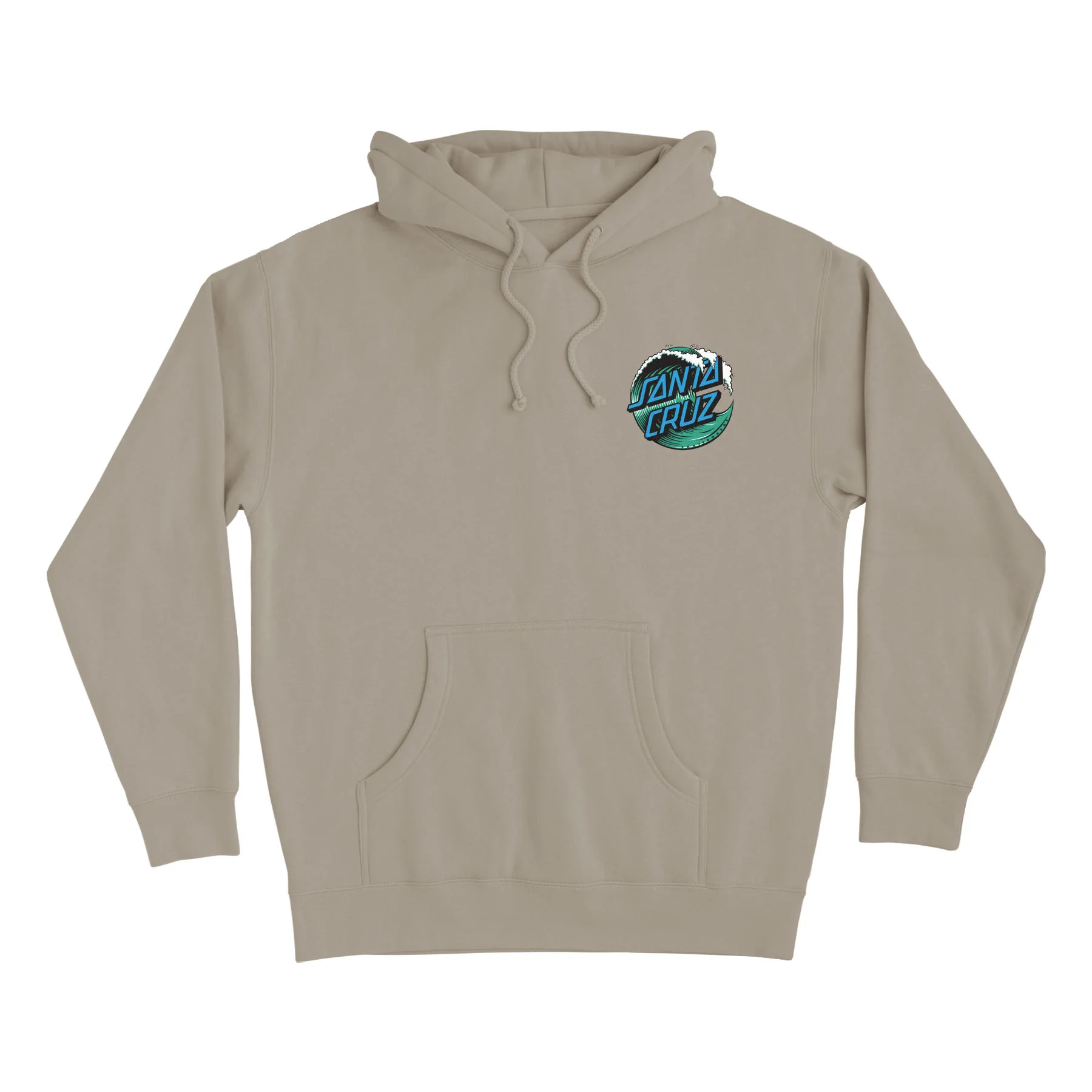 Wave Dot Mens Santa Cruz Hoodie - Image 11