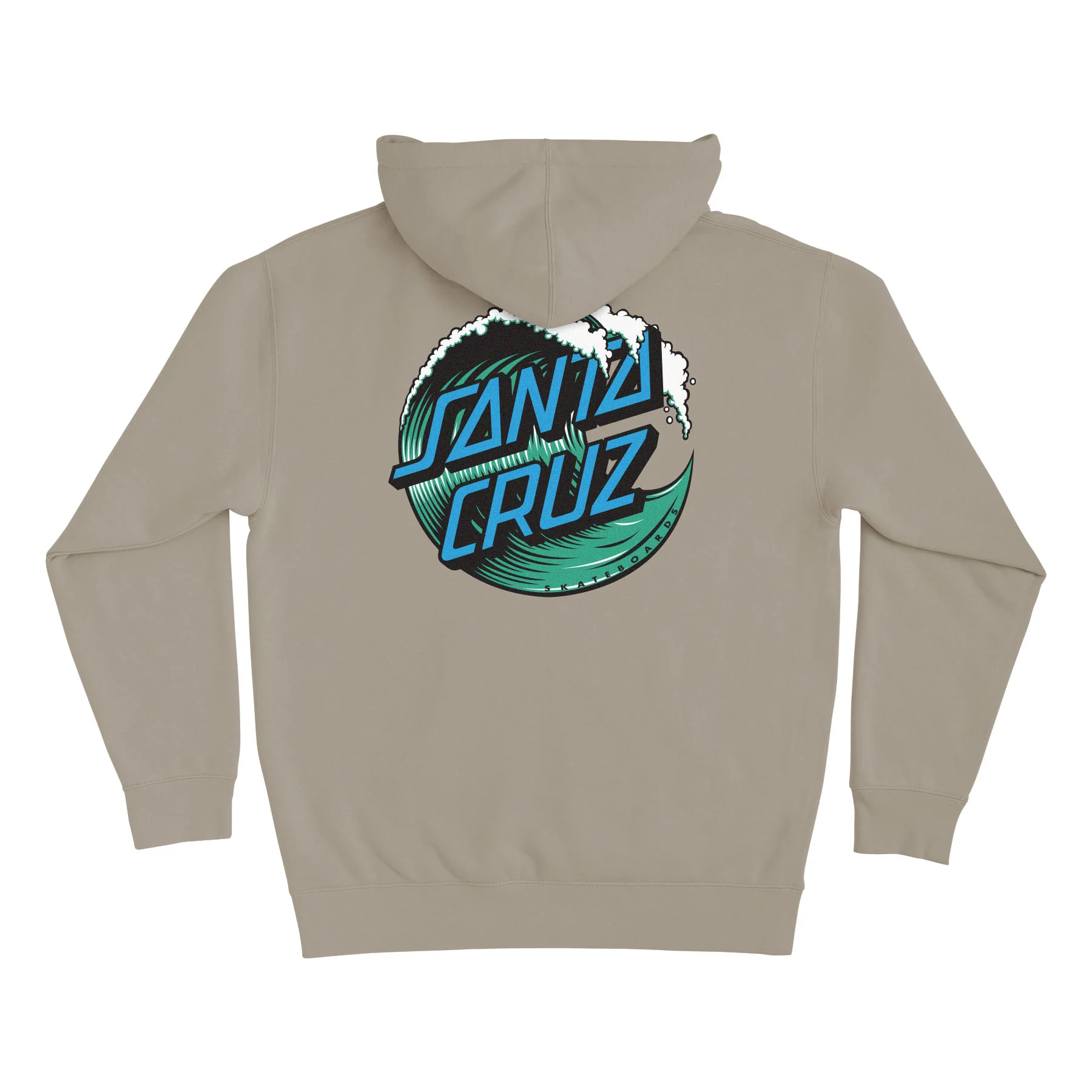 Wave Dot Mens Santa Cruz Hoodie - Image 12