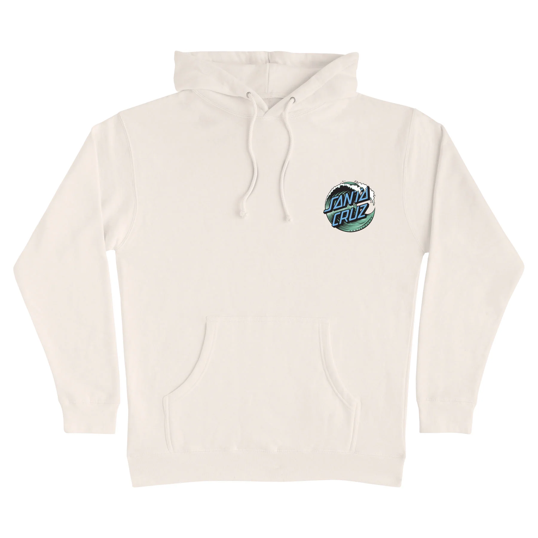 Wave Dot Mens Santa Cruz Hoodie - Image 15