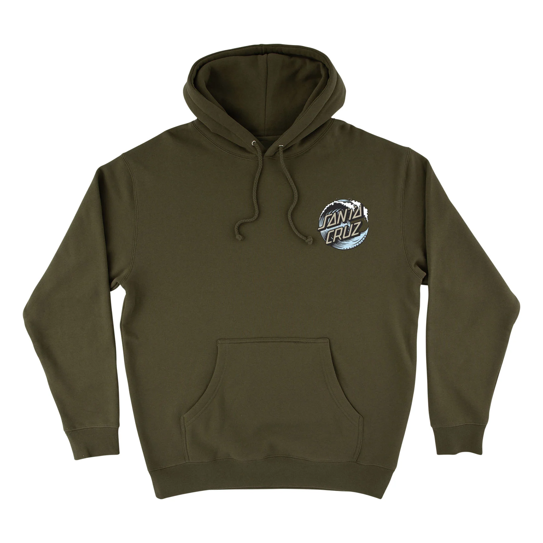 Wave Dot Mens Santa Cruz Hoodie - Image 17